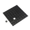 Rubber Feet Black 64pcs/Block Size 12MMx4MM for Enclosure