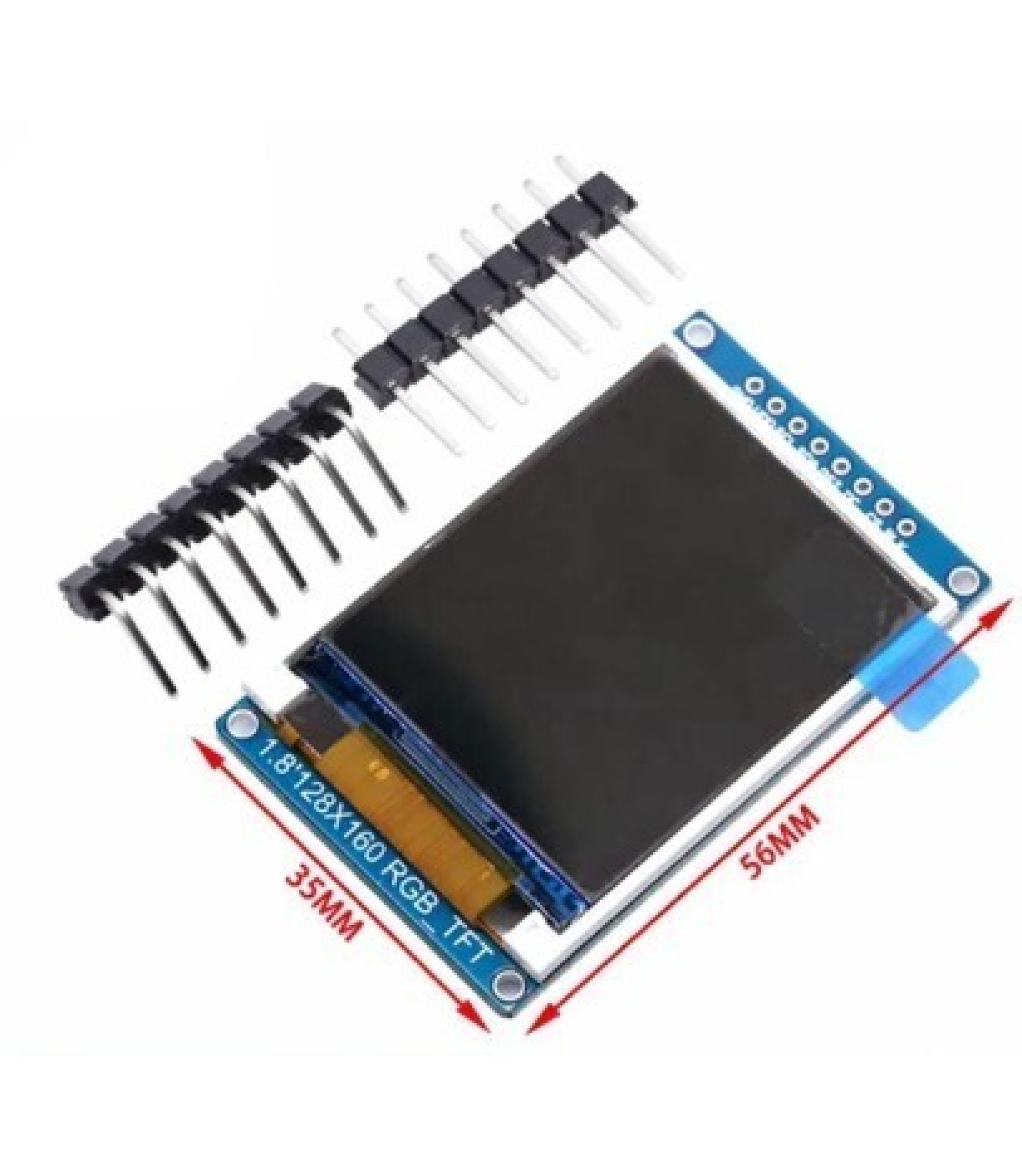 1.8.jpg 1.8 inch RGB Character TFT Display Module 8Pins