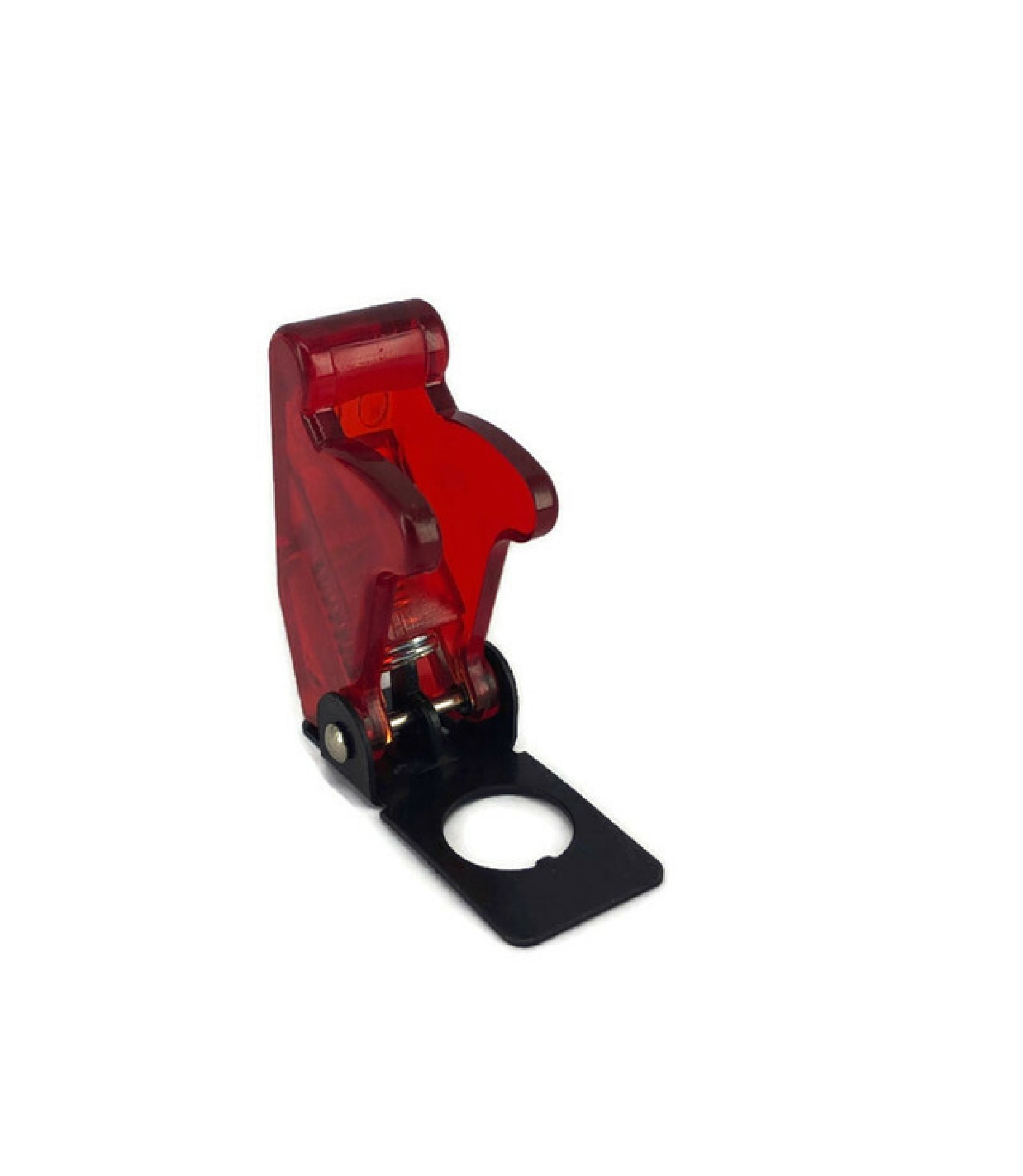 Flip-up Aircraft Switch Cover Red Transparent Color