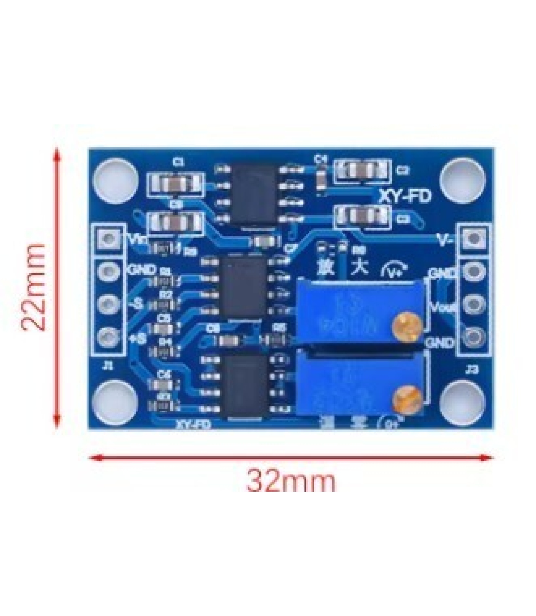 AD620 Signal Amplifier Module
