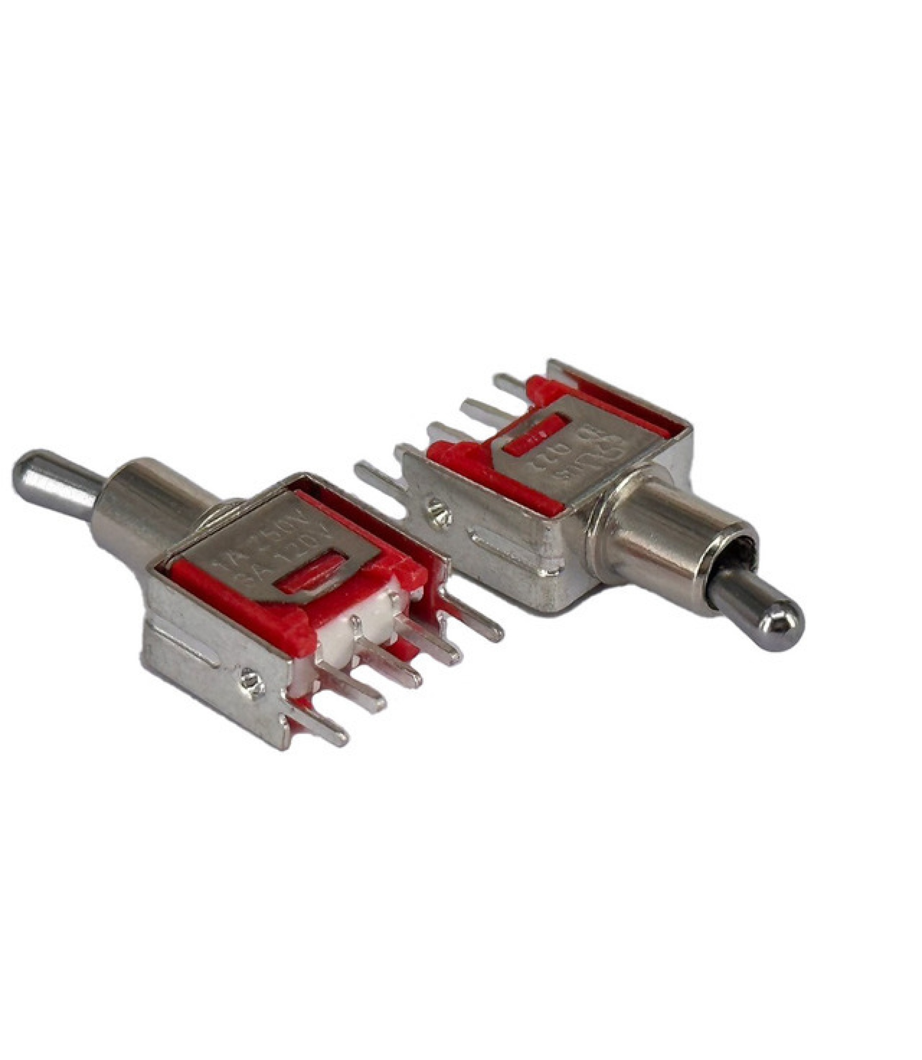 Sub Mini Toggle Switch 2M Series SPDT On-On V-bracket SHORT LEVER