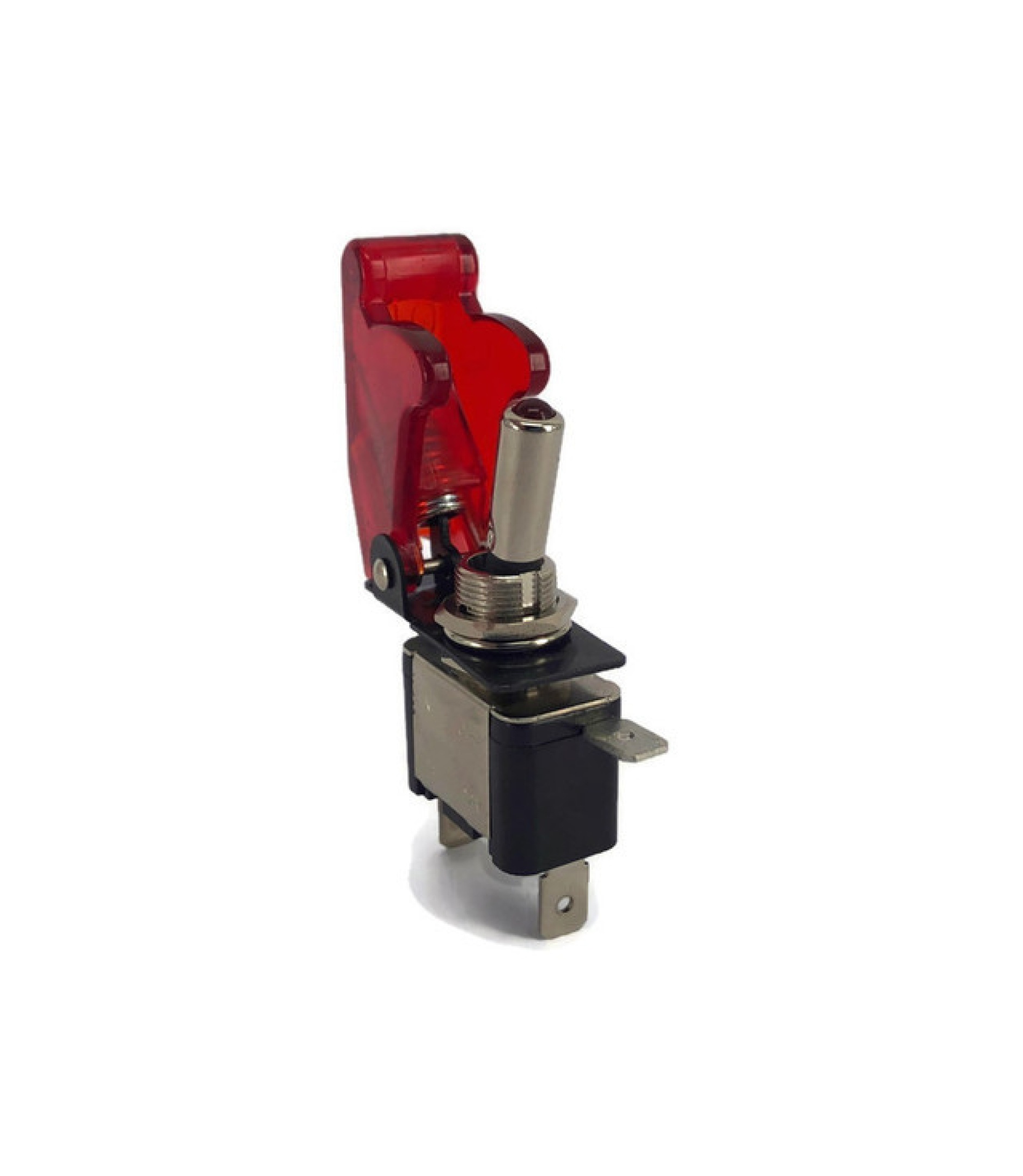 Flip-up Aircraft Switch Cover Red Transparent Color