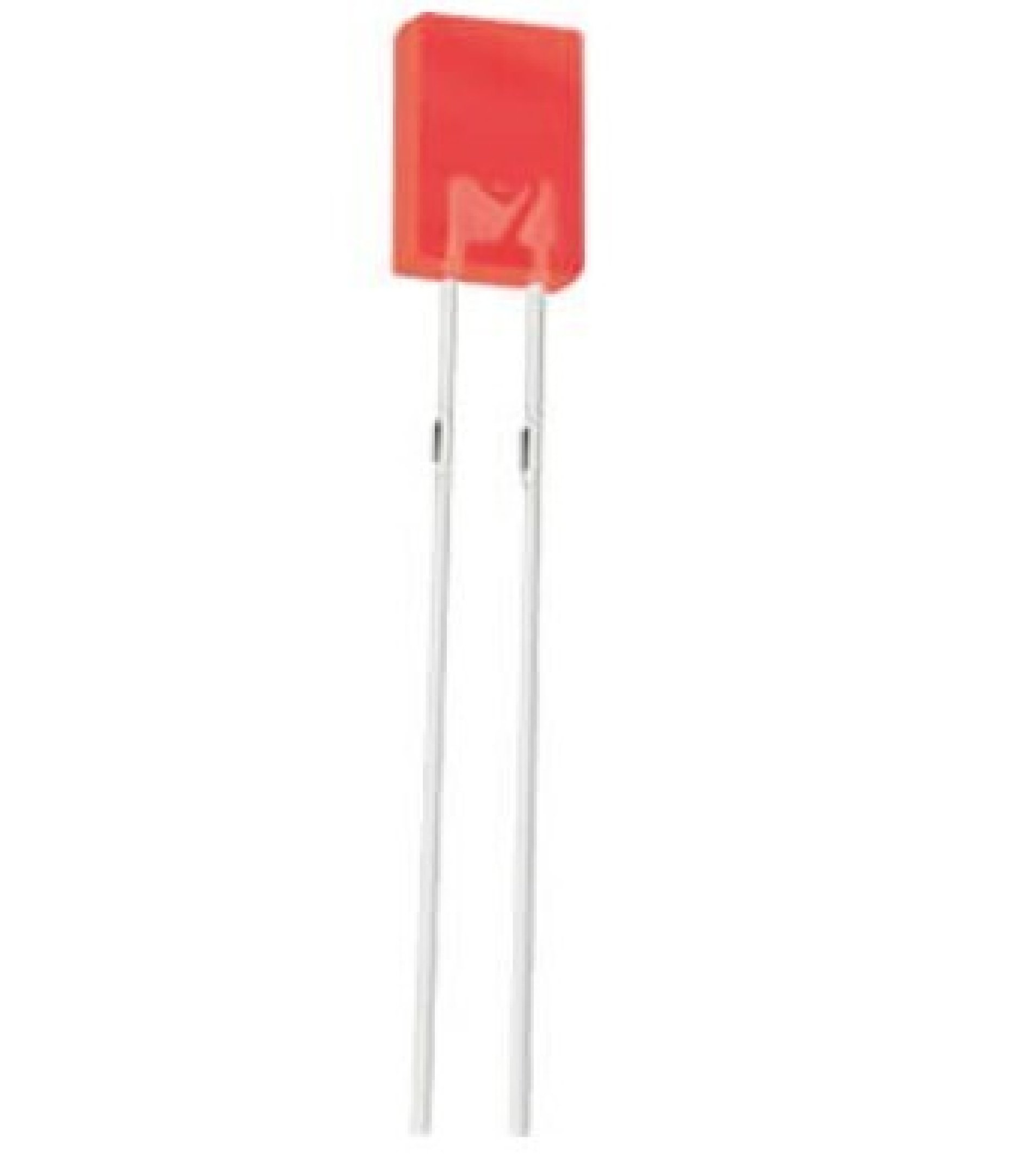 LED Rectangular Red 2x5mm