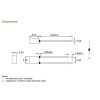 LED Rectangular White 2x3mm