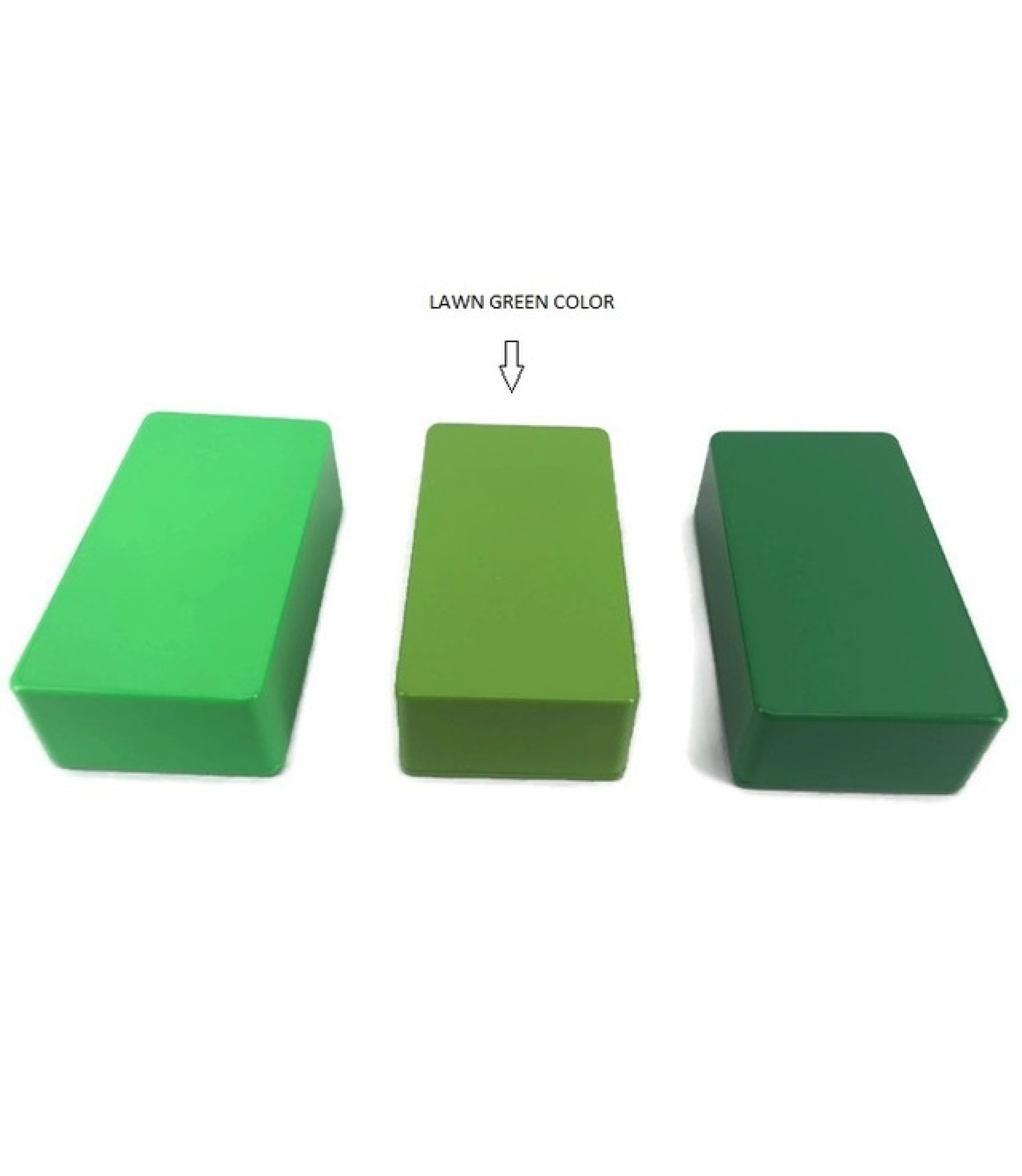 125B Style Aluminum Diecast Enclosure Lawn Green