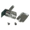 6.35mm 1/4" Stereo Right Angle Square Plug Silver Color