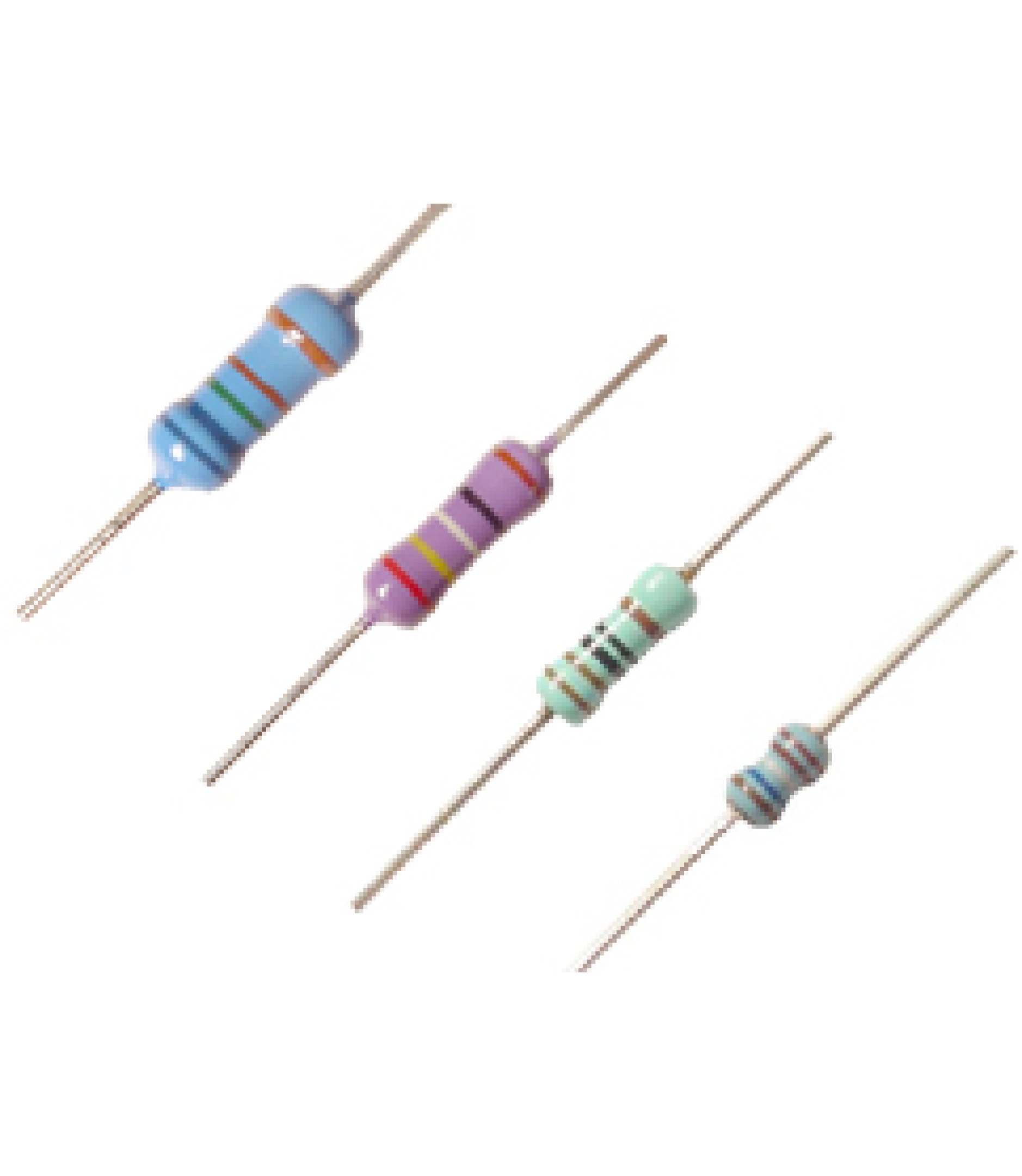 15 Ohm 1/4W 1% Metal Film Resistor Electronic component image of 15 Ohm 1/4W 1% Metal Film Resistor for circuit design.