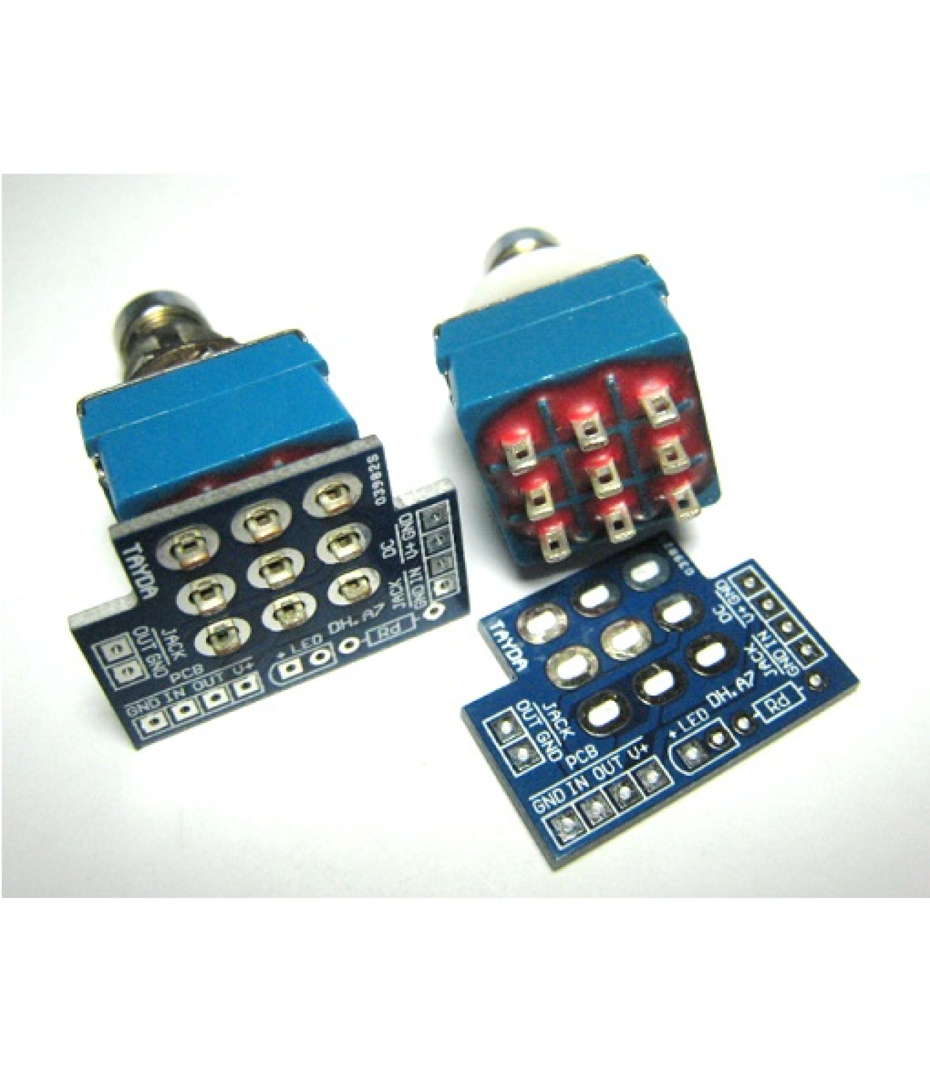 3PDT Footswitch DIY PCB Wiring Board