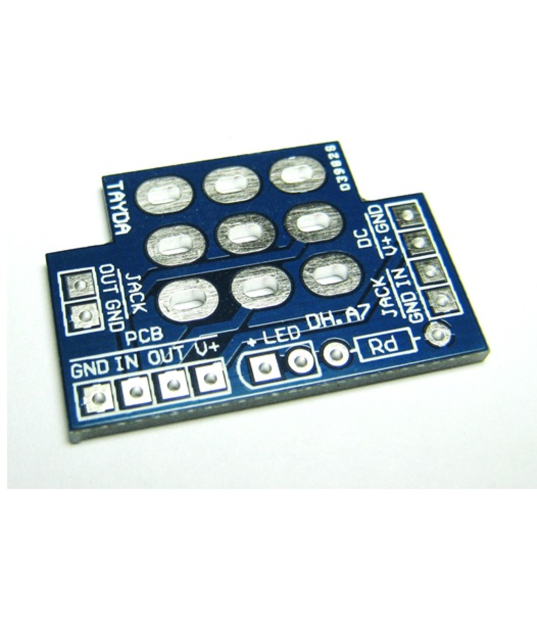 3PDT Footswitch DIY PCB Wiring Board
