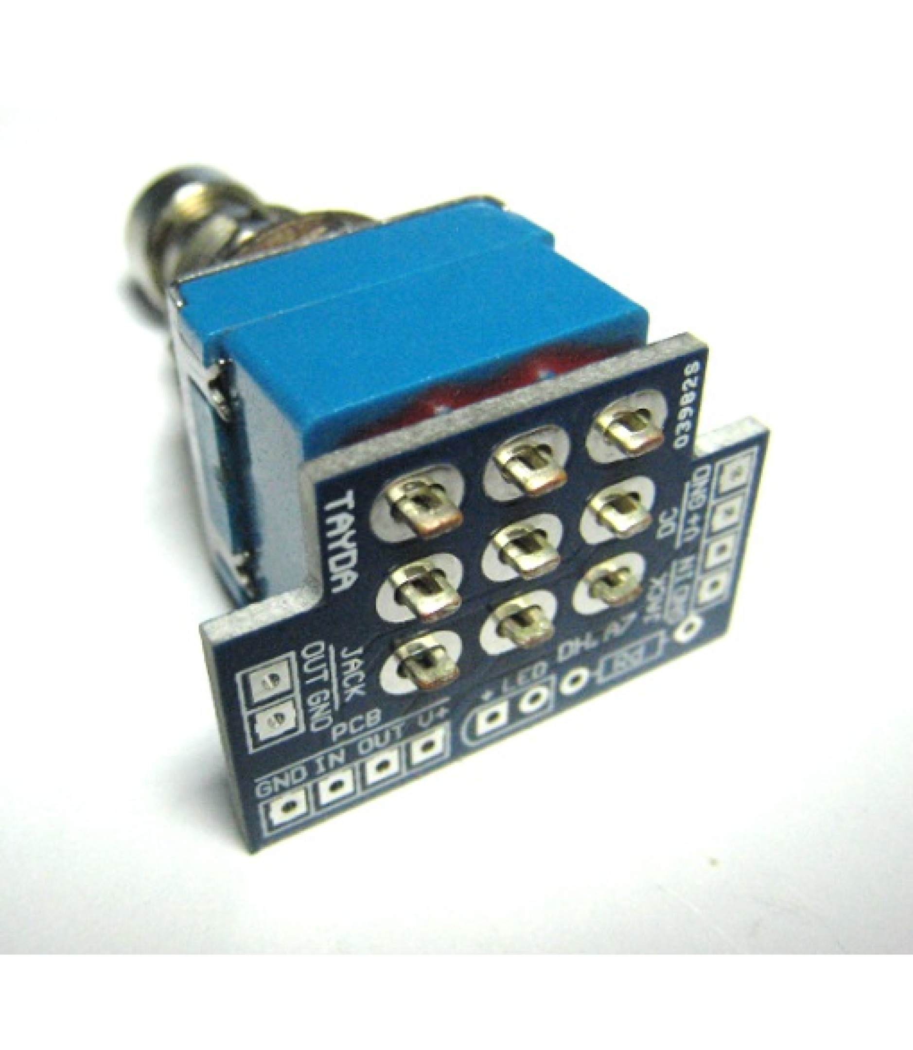 3PDT Footswitch DIY PCB Wiring Board