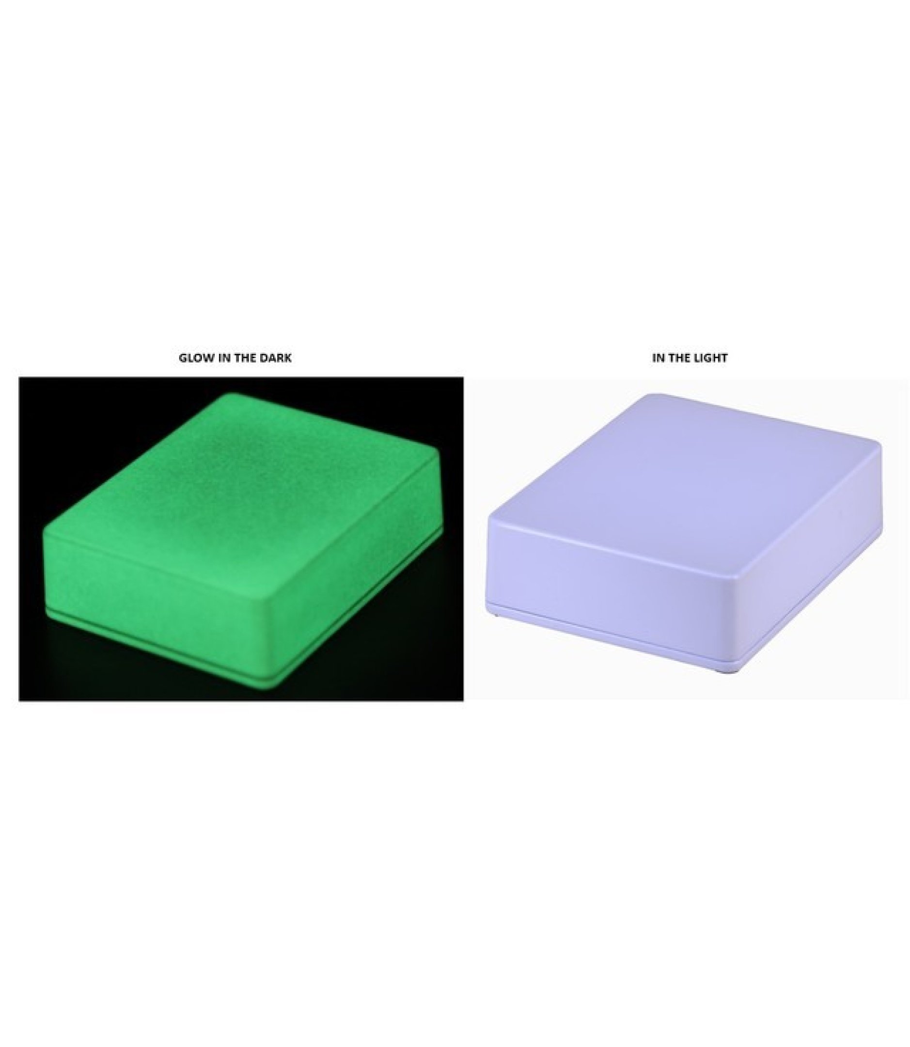 1590BB Style Aluminum Diecast Enclosure Glow in the dark