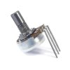 20K OHM Logarithmic Taper Potentiometer PCB Mount Round Shaft Dia: 6.35mm
