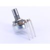 50K OHM Linear Taper Potentiometer PCB Mount Round Shaft Dia: 6.35mm