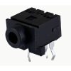 3.5mm Black Color Earphone Stereo Phone Socket