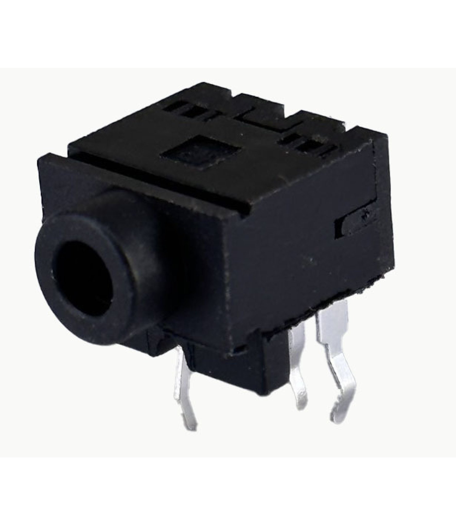 3.5mm Black Color Earphone Stereo Phone Socket