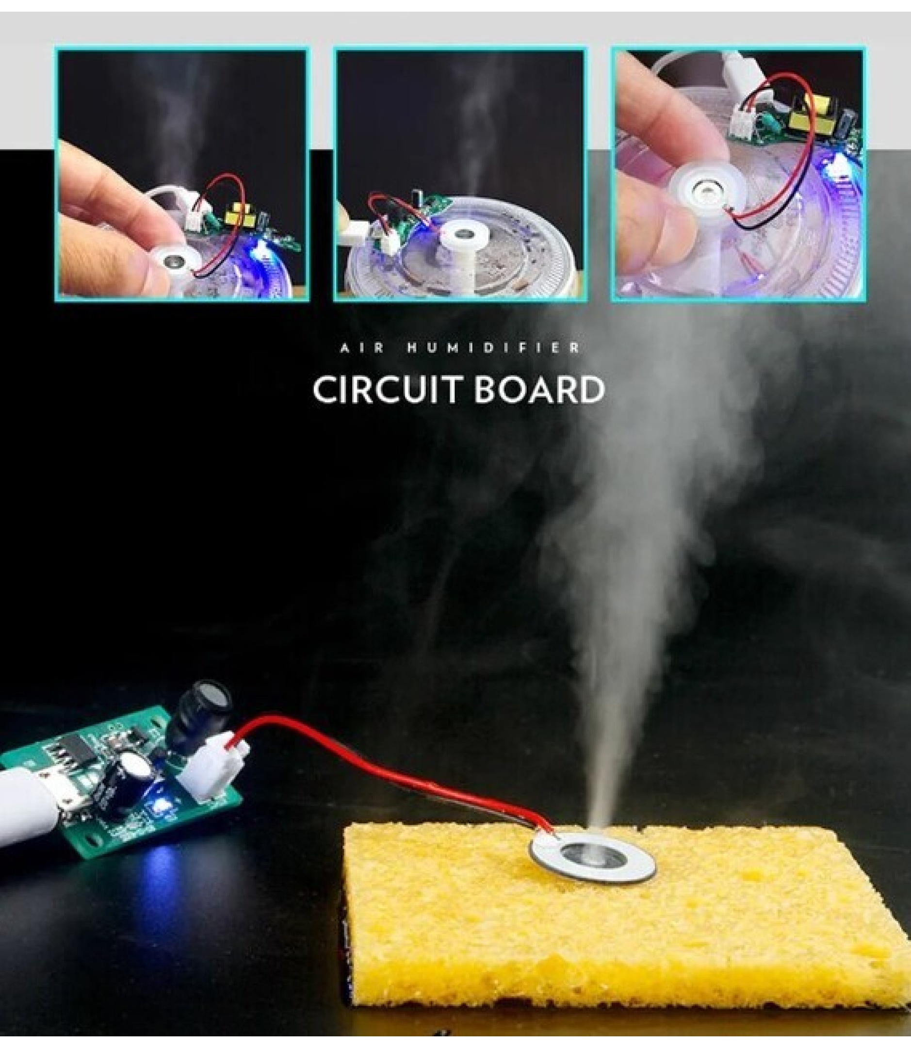 Mini USB Spray Humidifier DIY Module Kit
