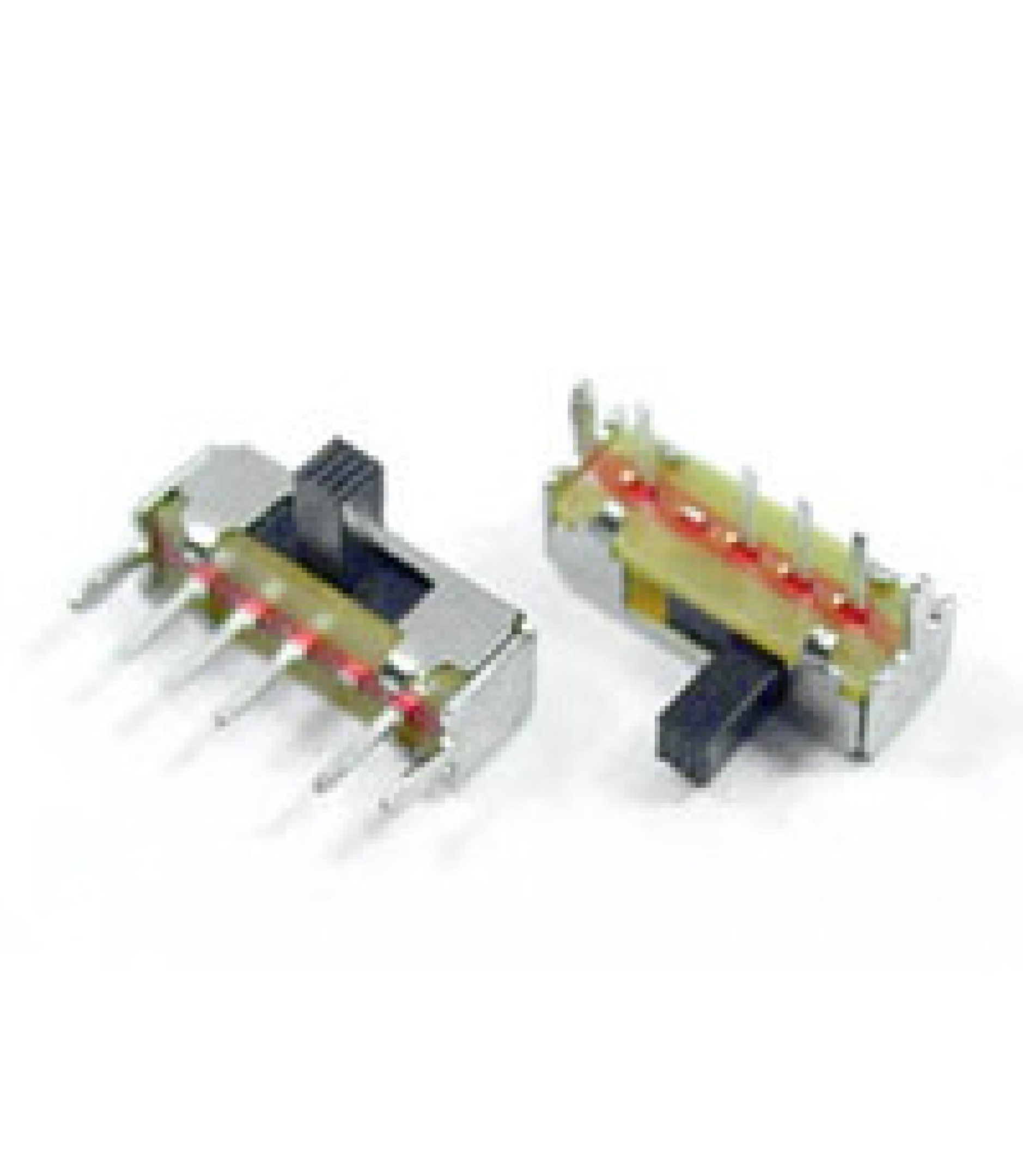 Electronic component image of 1P3T Slide Switch 0.3A 50VDC Through Hole for circuit design.
