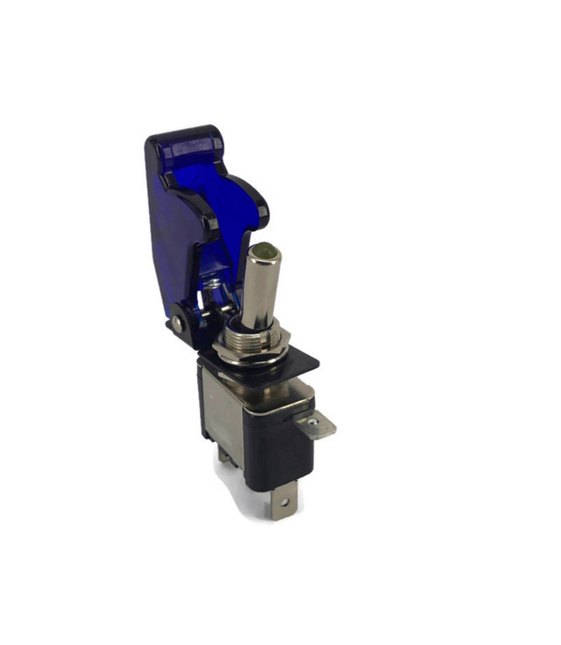 Flip-up Aircraft Switch Cover Blue Transparent Color