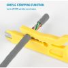 Yellow color Wire Stripper Crimping Pliers Tool
