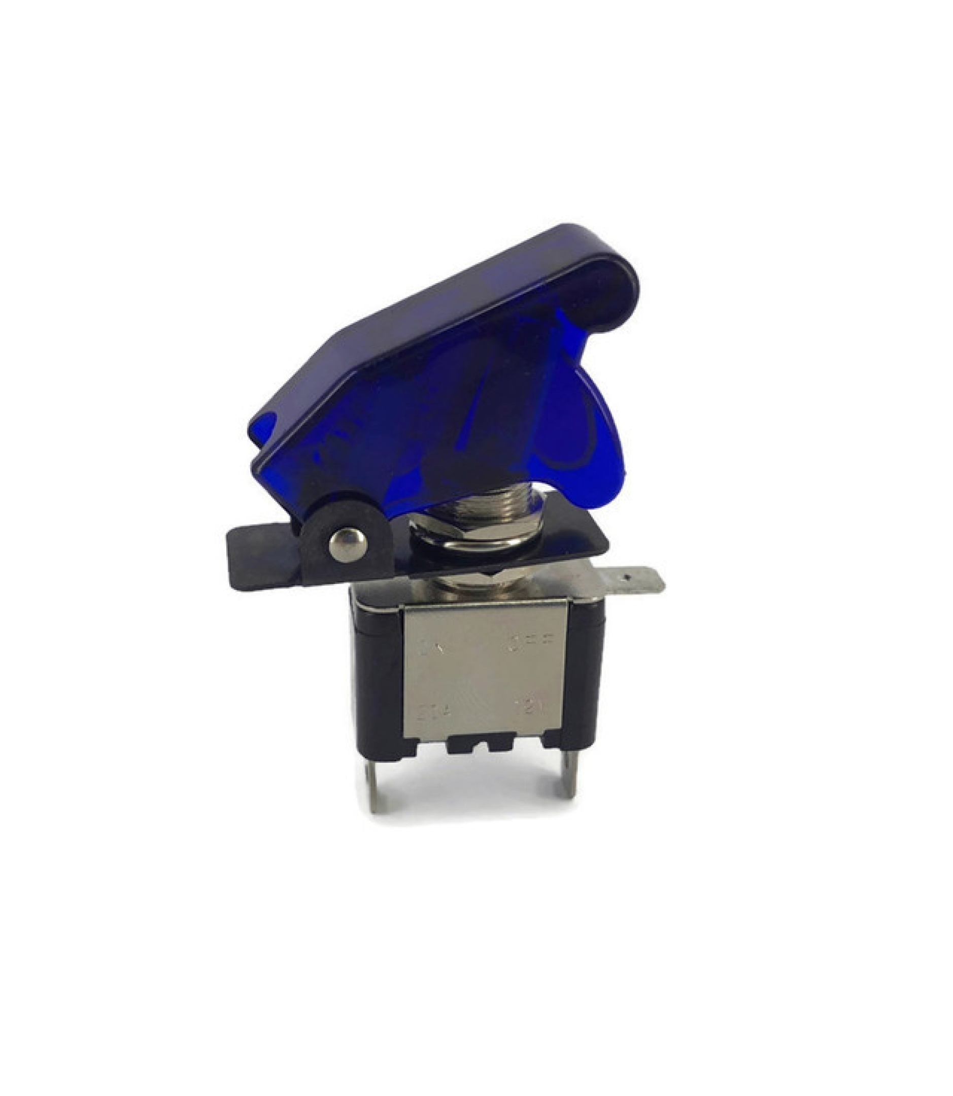 Flip-up Aircraft Switch Cover Blue Transparent Color
