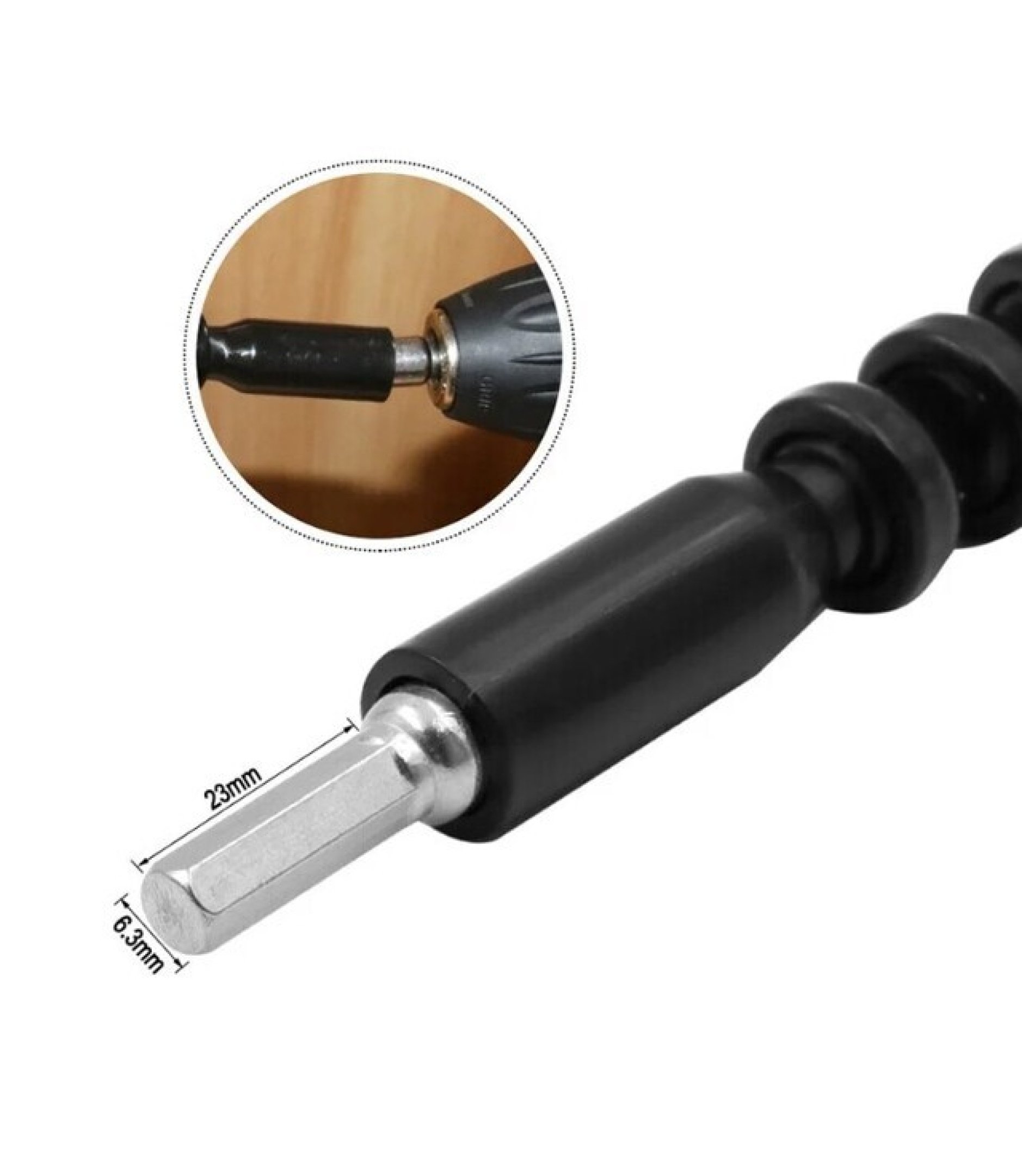 250mm Electric Screwdriver Connector Flexible Extension