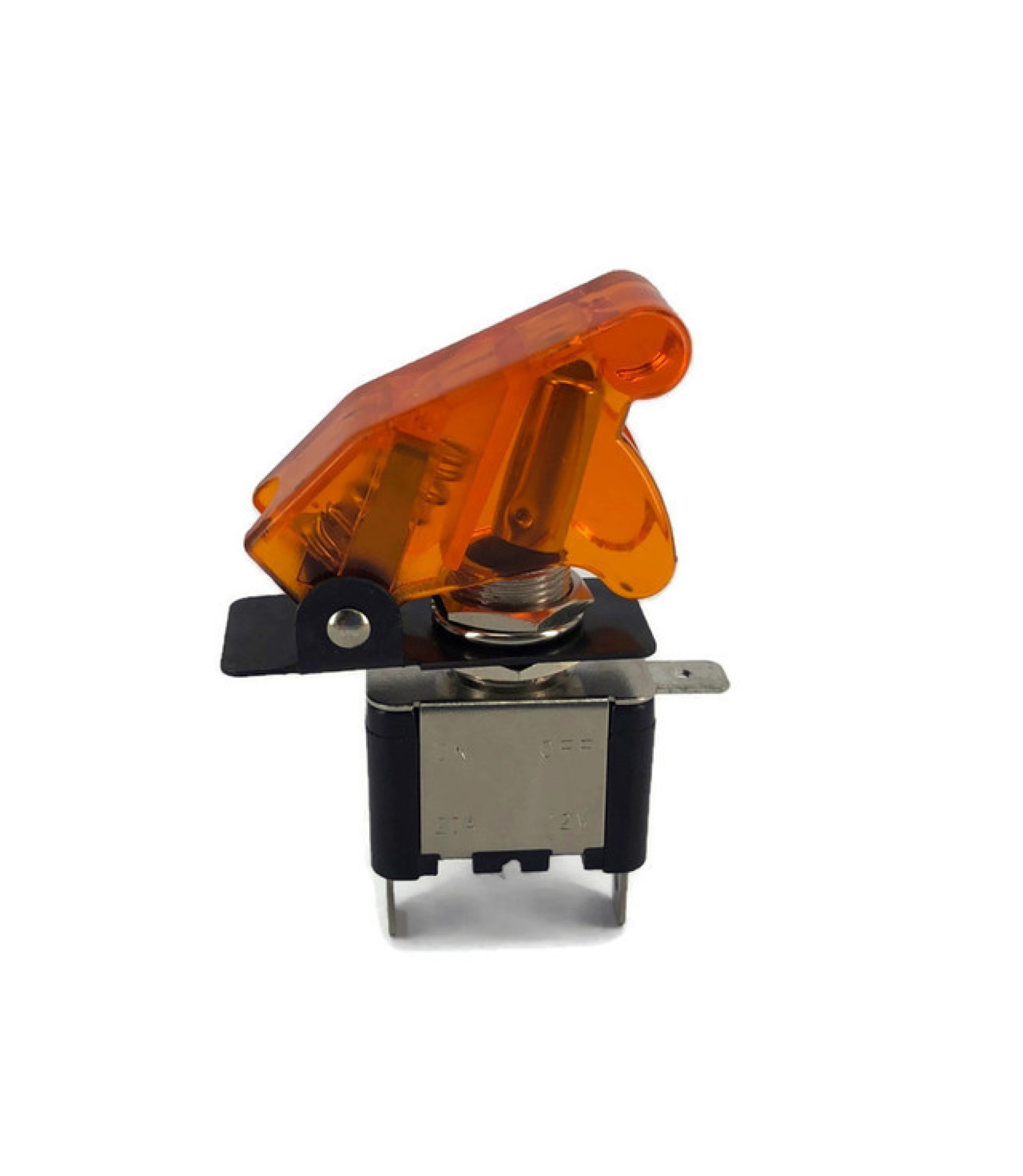 Flip-up Aircraft Switch Cover Yellow Transparent Color