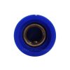KN1360 ABS Fluted Blue Knob 16x12mm
