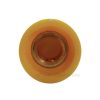 KN1360 ABS Fluted Yellow Knob 16x12mm