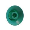 Green Gibson Style Knob Embossed Black Numbering