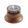 Gold Gibson SG Style Knob with Volume Label