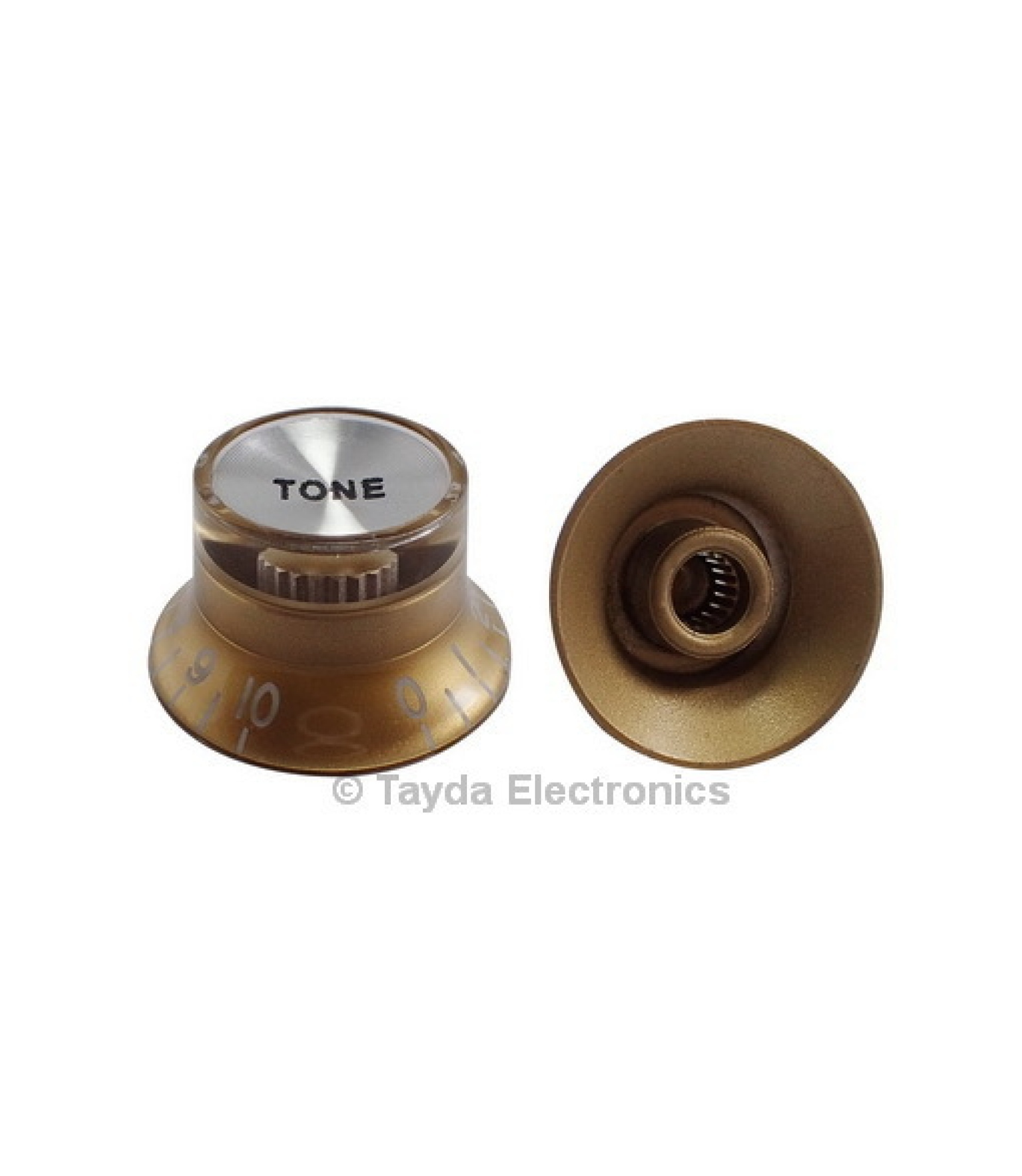 Gold Gibson SG Style Knob with Tone Label