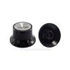 Black Gibson SG Style Knob with Volume Label