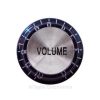 Black Gibson SG Style Knob with Volume Label