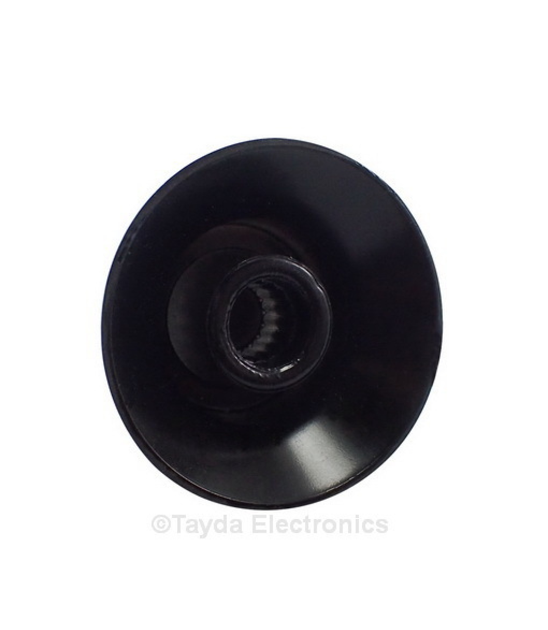 Black Gibson SG Style Knob with Volume Label
