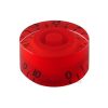 Red Gibson Style Speed Knob Embossed Black Numbering