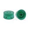 Green Gibson Style Speed Knob Embossed Black Numbering