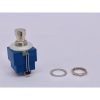 illuminated Push Button Foot Switch 3PDT Green Color LED