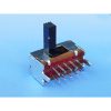 Electronic component image of 2P3T Slide Switch Through Hole 0.3A 50VDC for circuit design.