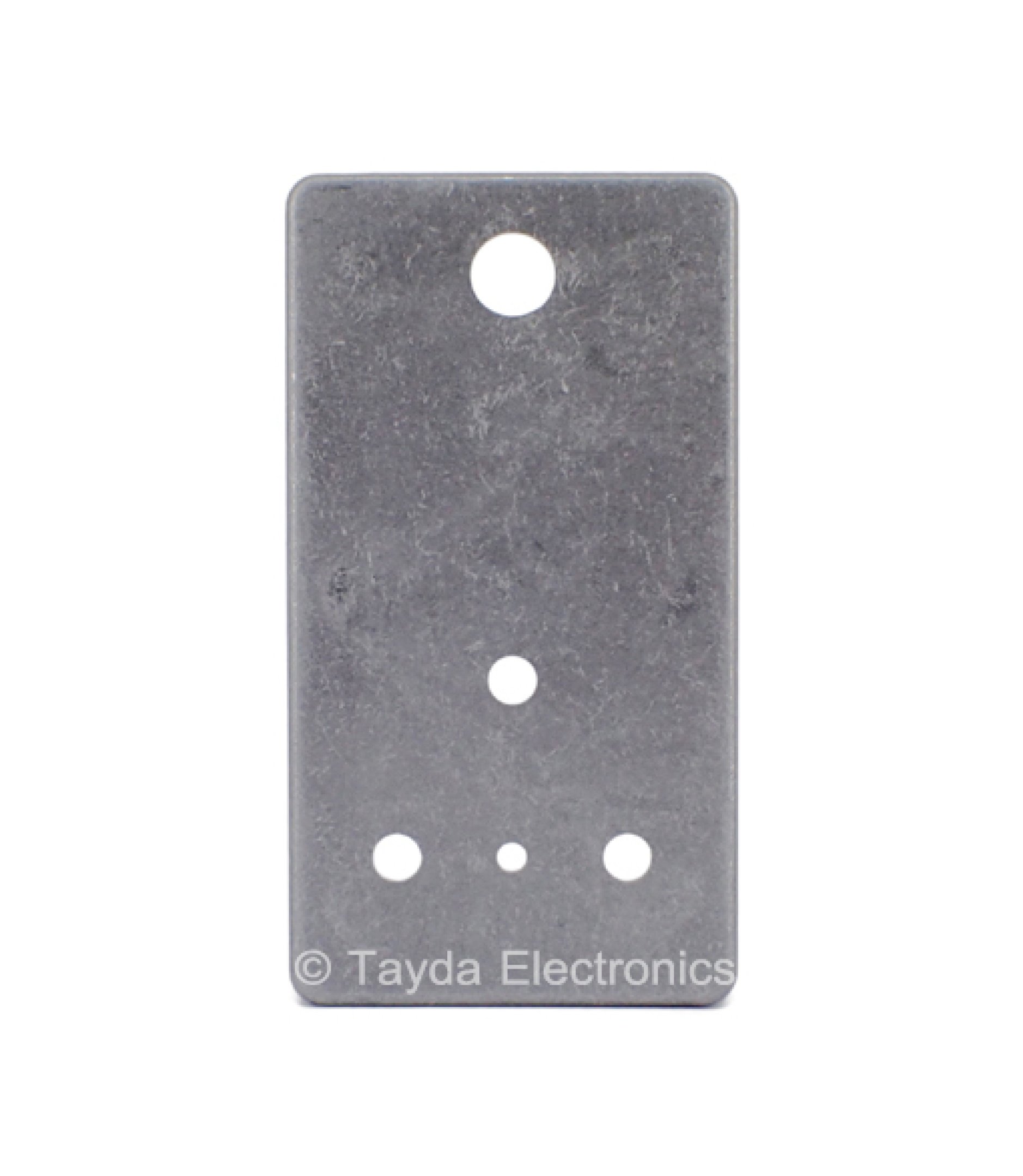 MATTE WHITE Drilled Enclosure for PedalPCB 3 Knob Type 1