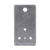 MATTE DARK GRAY Drilled Enclosure for PedalPCB 3 Knob Type 1