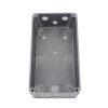 MATTE WHITE Drilled Enclosure for PedalPCB 3 Knob Type 1