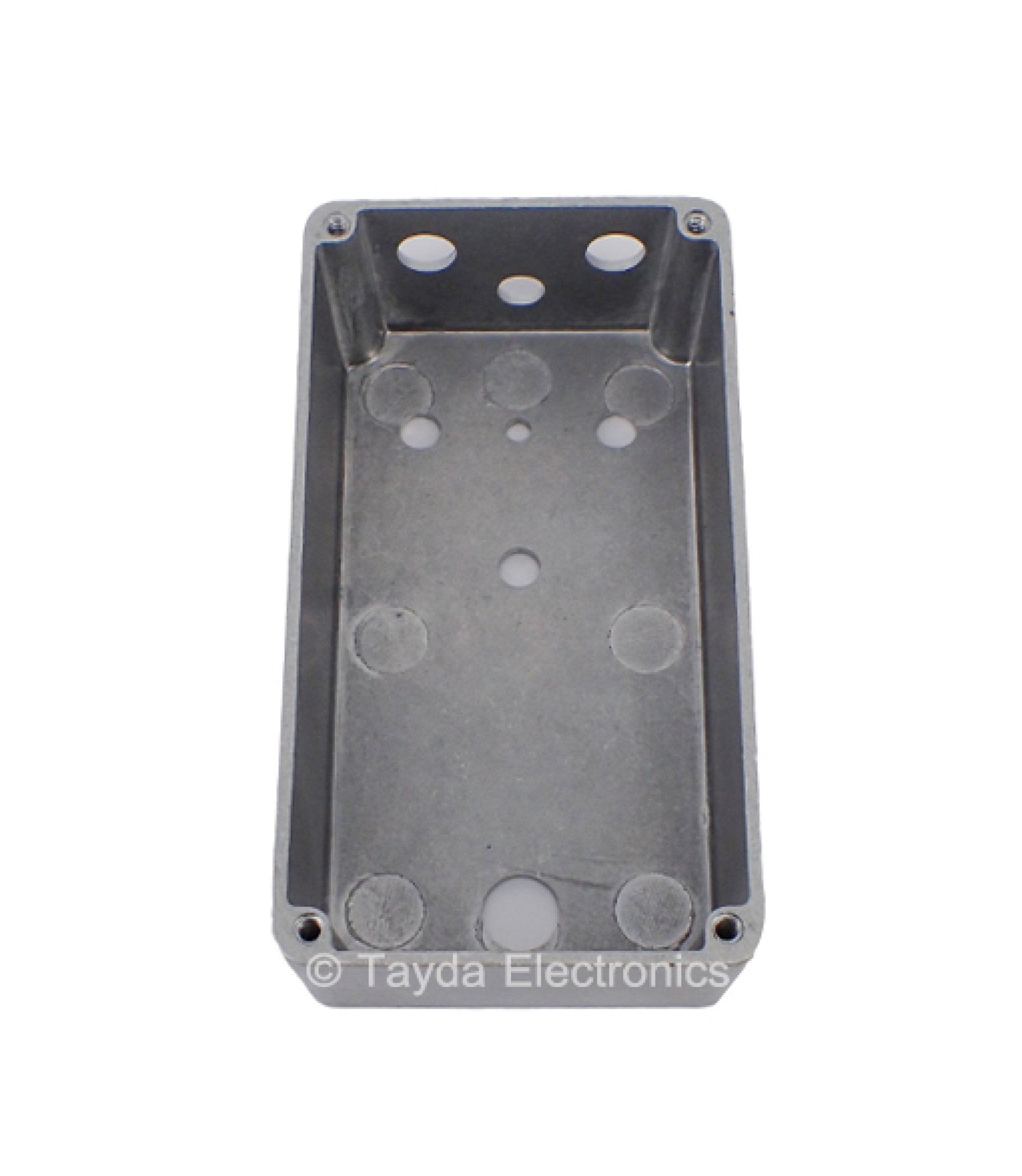MATTE ARMY GREEN Drilled Enclosure for PedalPCB 3 Knob Type 1