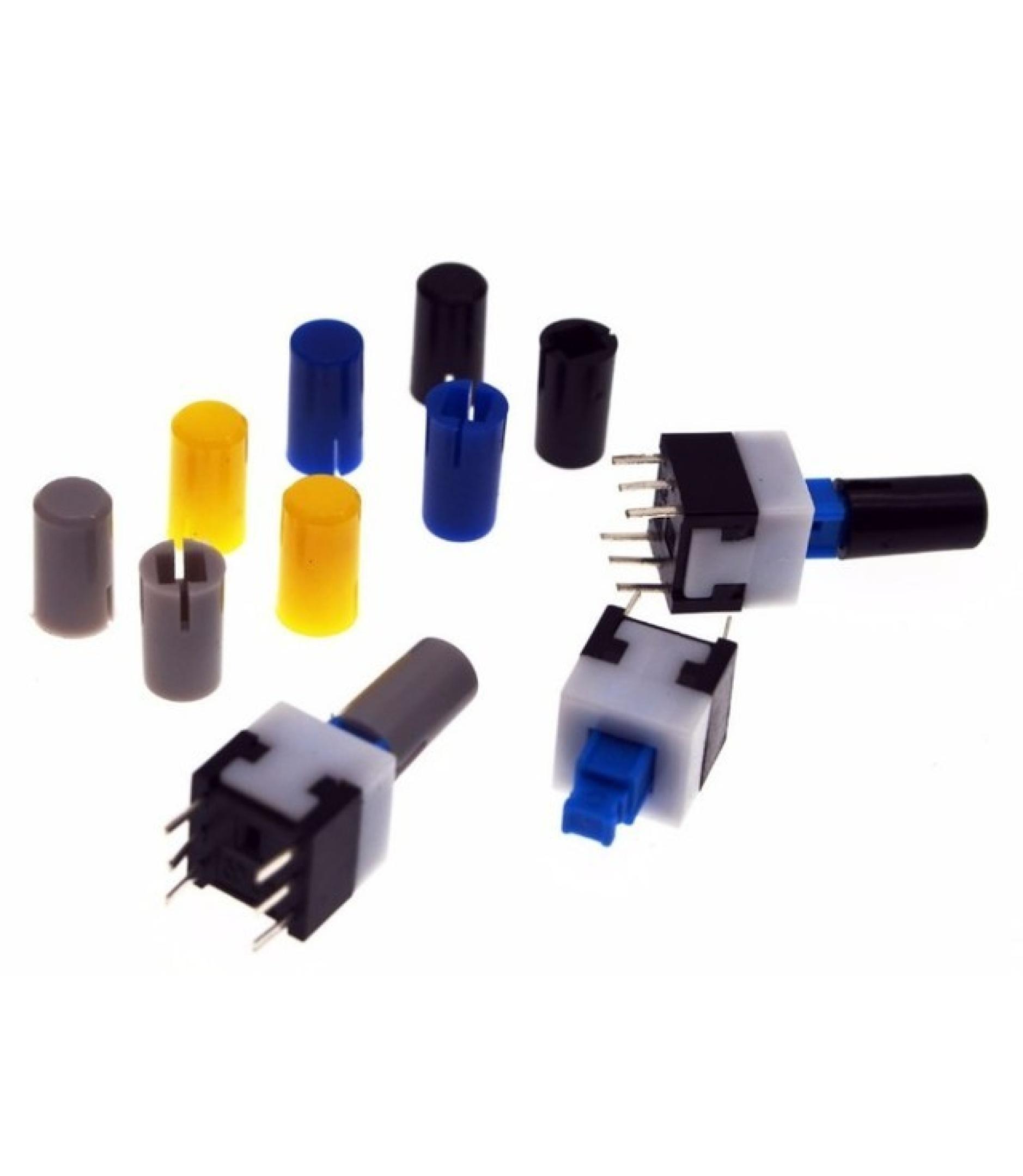 Push Button Switch Caps Black Color 5x8.85mm
