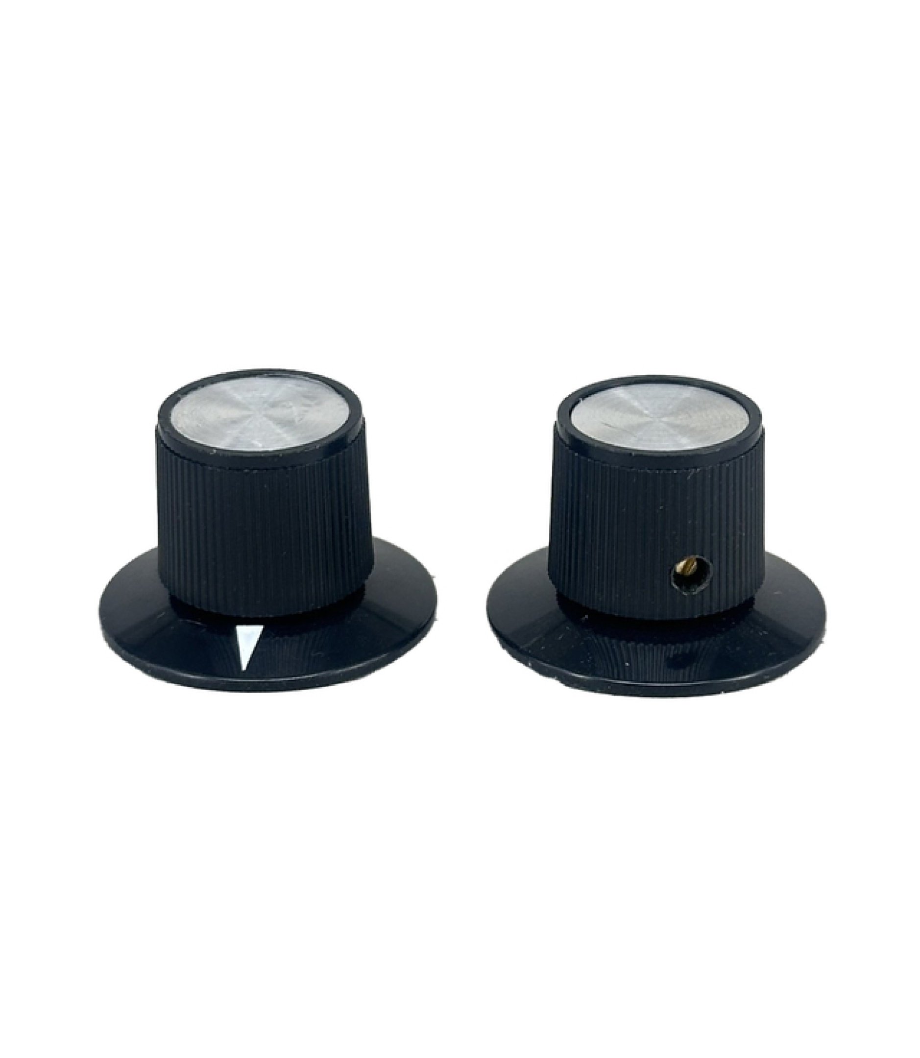 Black Rogan knob 29x20mm Shaft 6.4mm