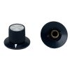 Black Rogan knob 29x20mm Shaft 6.4mm