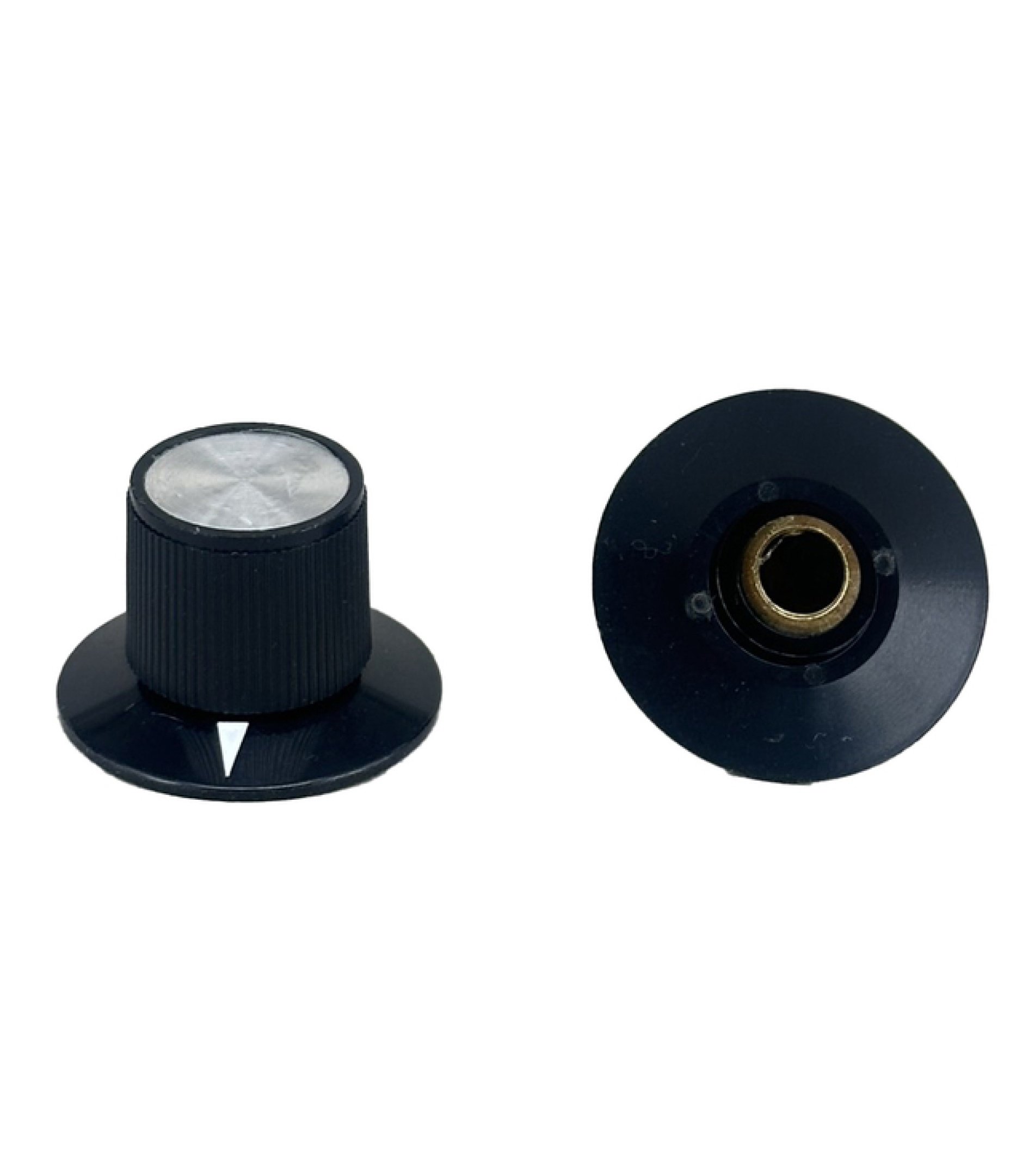 Black Rogan knob 29x20mm Shaft 6.4mm
