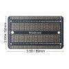 5.2x8.9cm PCB Prototype Board Black