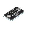 2 Bit Button Micro Switch Module Black