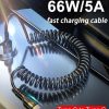 Type-C to Type-C Cable 66W 5A Fast charging