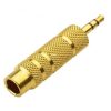 33_4.jpg 3.5mm Male to 6.35mm Female Stereo Audio Jack Adaptor Gold Plated